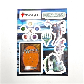 (Gratis ved køb for 500kr Magic) - Duskmourn House of Horror - Klistermærker - Magic The gathering